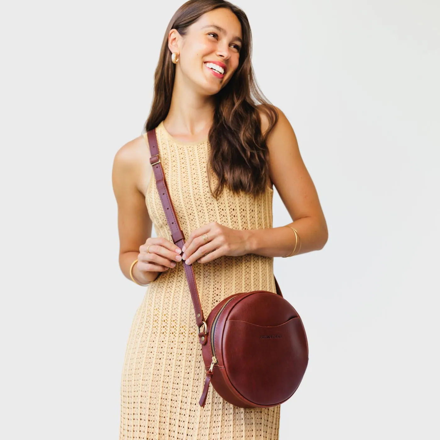 'Almost Perfect' Circle Crossbody