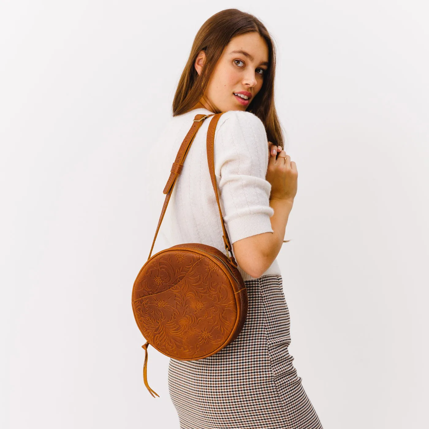 'Almost Perfect' Circle Crossbody