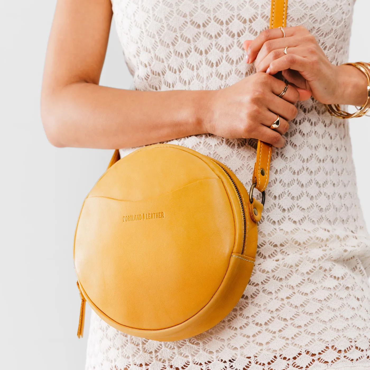 'Almost Perfect' Circle Crossbody