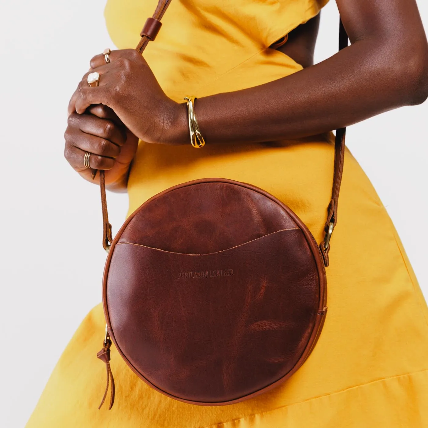 'Almost Perfect' Circle Crossbody