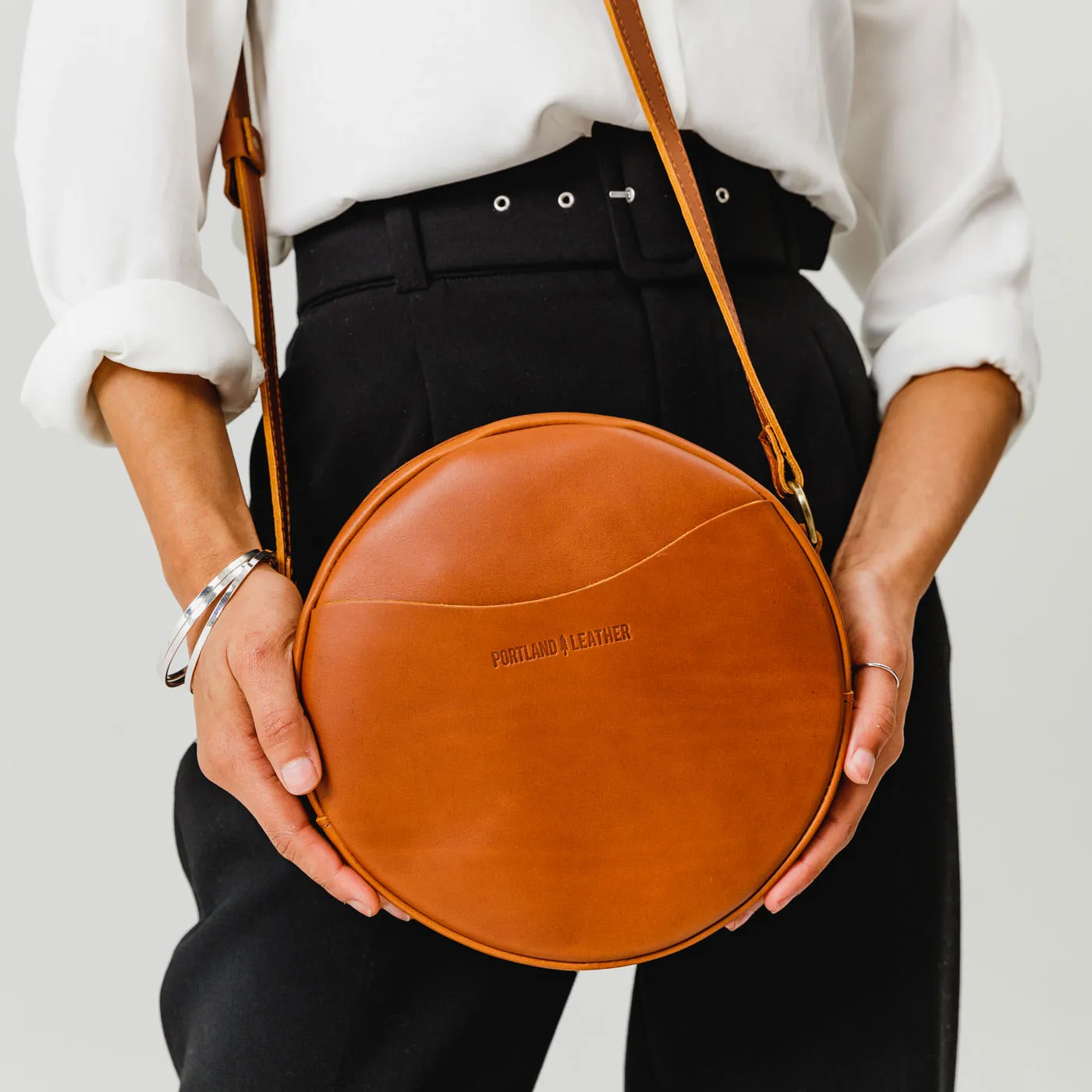 'Almost Perfect' Circle Crossbody