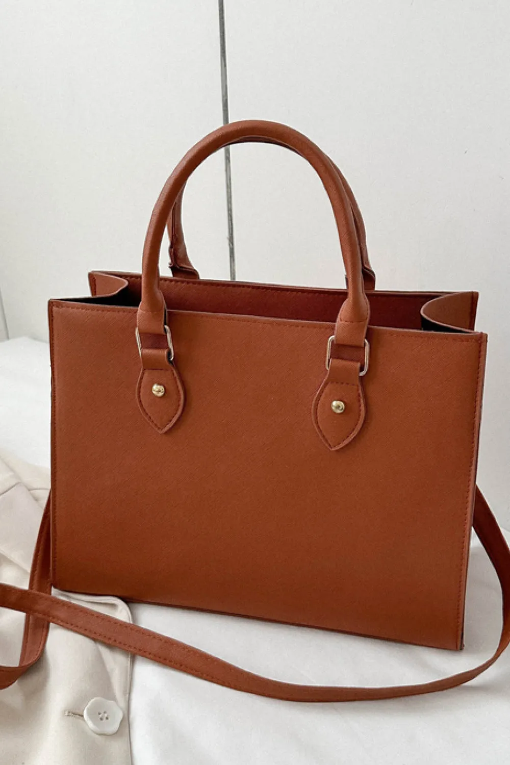 *APP EXCLUSIVE* Faux Leather Handbag