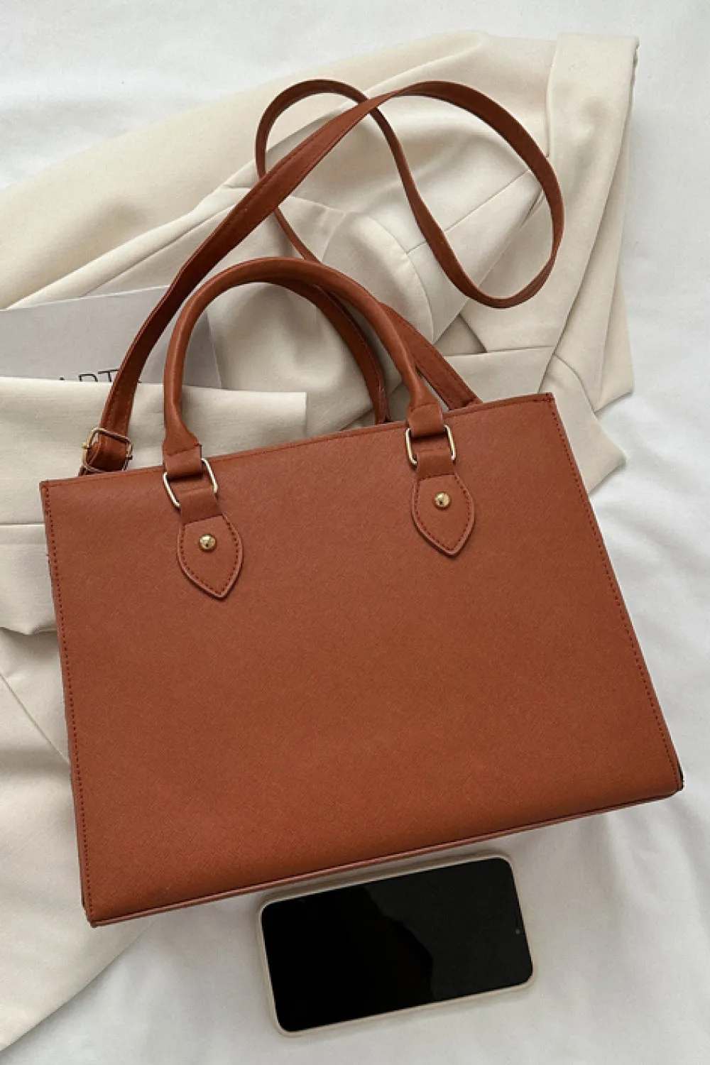 *APP EXCLUSIVE* Faux Leather Handbag