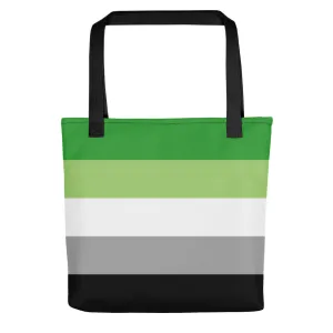 Aromantic Flag Tote Bag