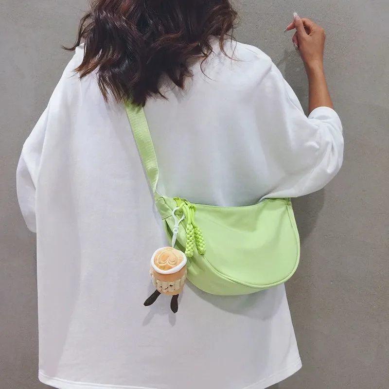 Bag Female Fresh Casual Crossbody Canvas Bag