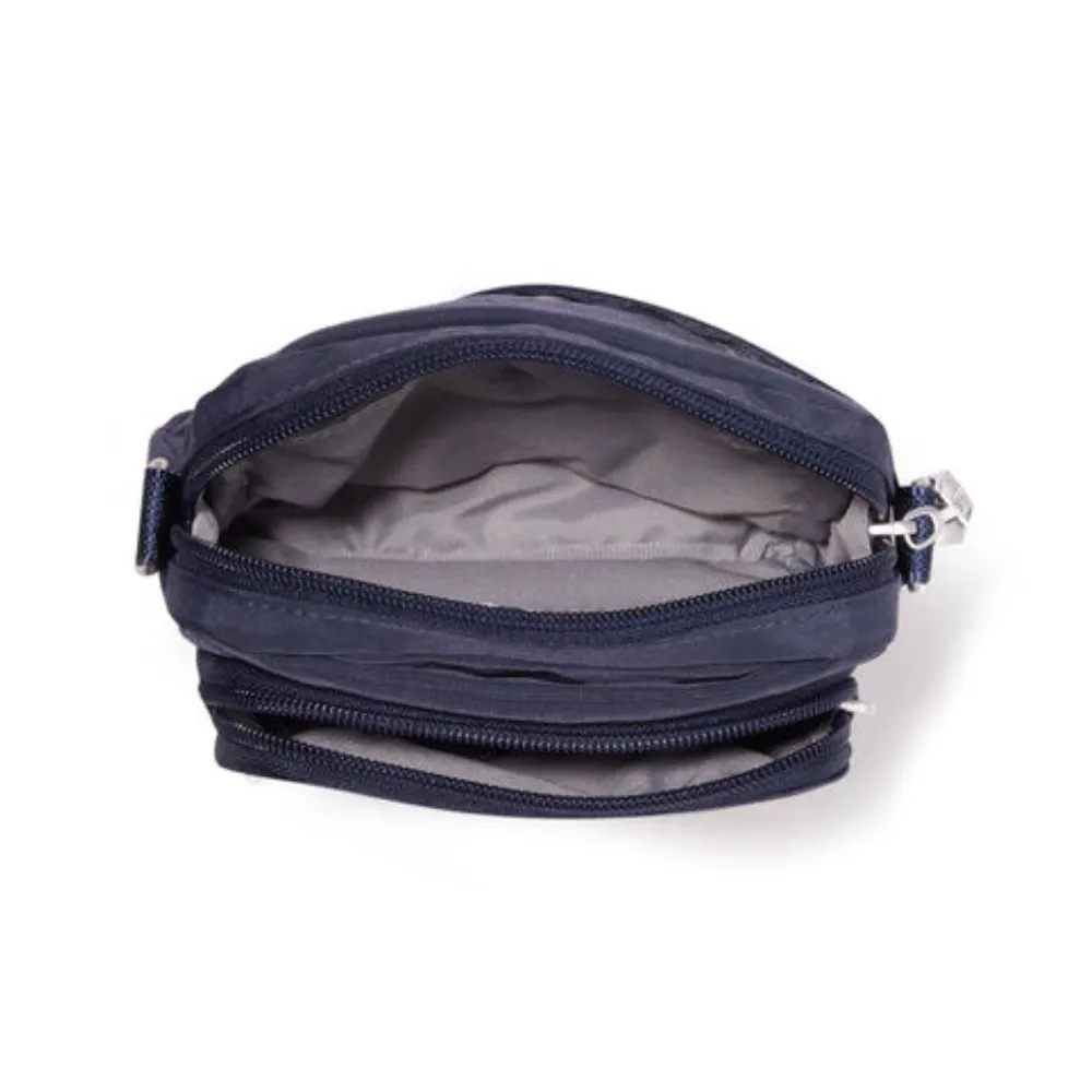 Baggallini Modern Everywhere Explorer French Navy Crossbody Bag (Women's)