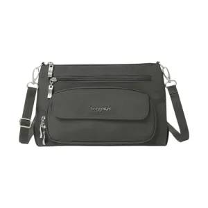 Baggallini Original RFID everyday XBody - Charcoal