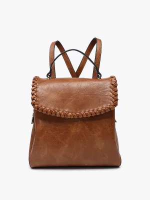 Blossom Vegan Whipstitch Backpack