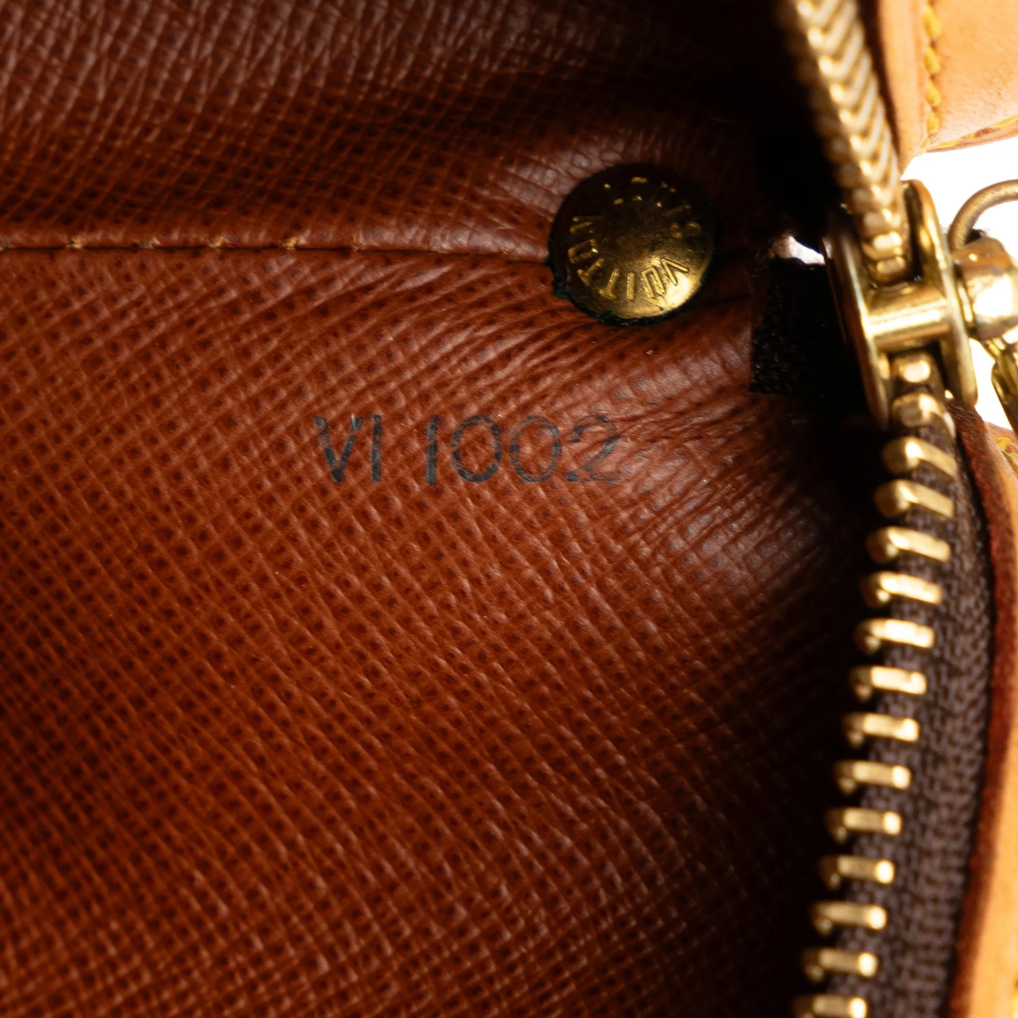 Brown Louis Vuitton Monogram Drouot Crossbody Bag