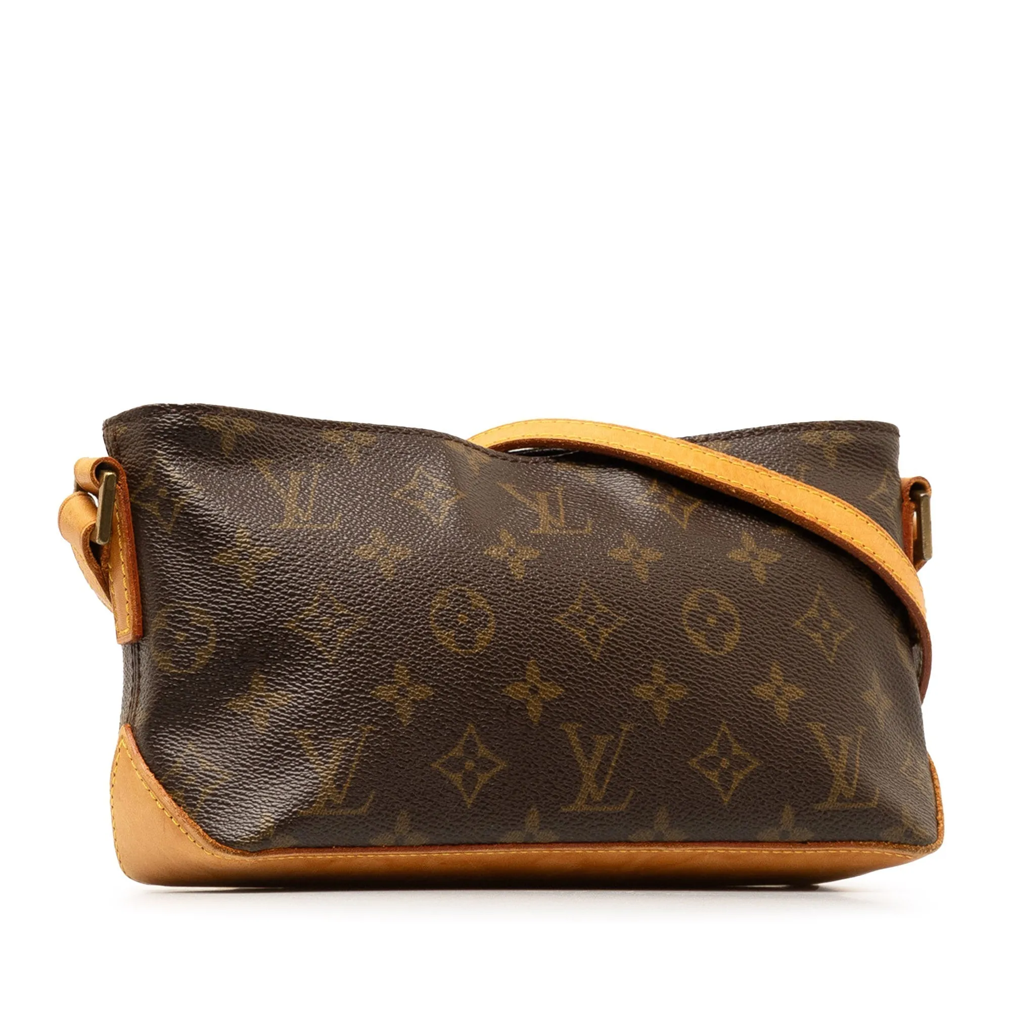 Brown Louis Vuitton Monogram Trotteur Crossbody Bag