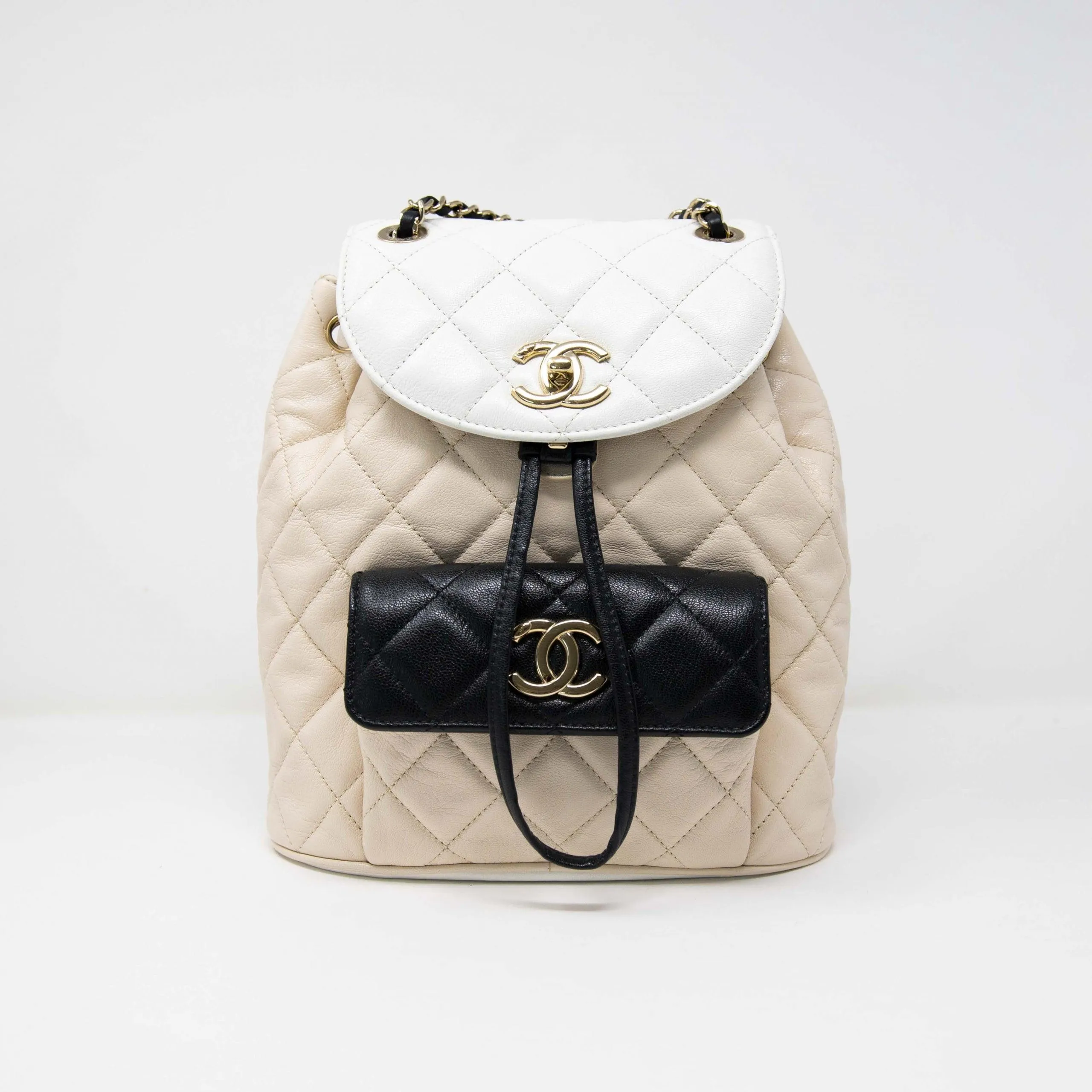 Chanel Tricolour Medium Duma Backpack