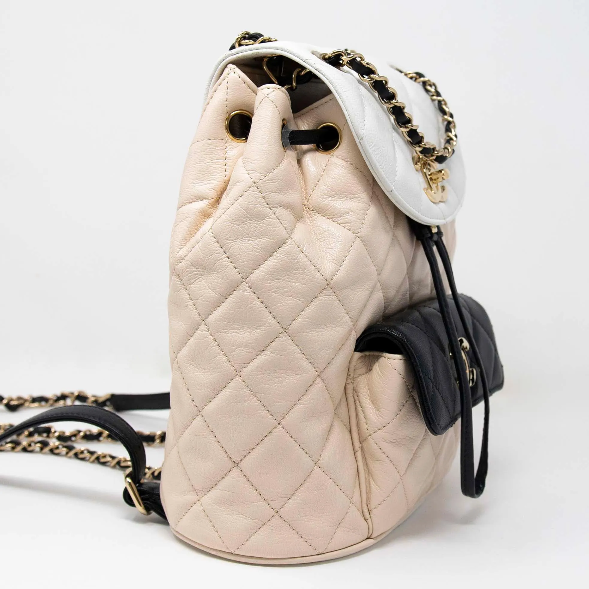 Chanel Tricolour Medium Duma Backpack