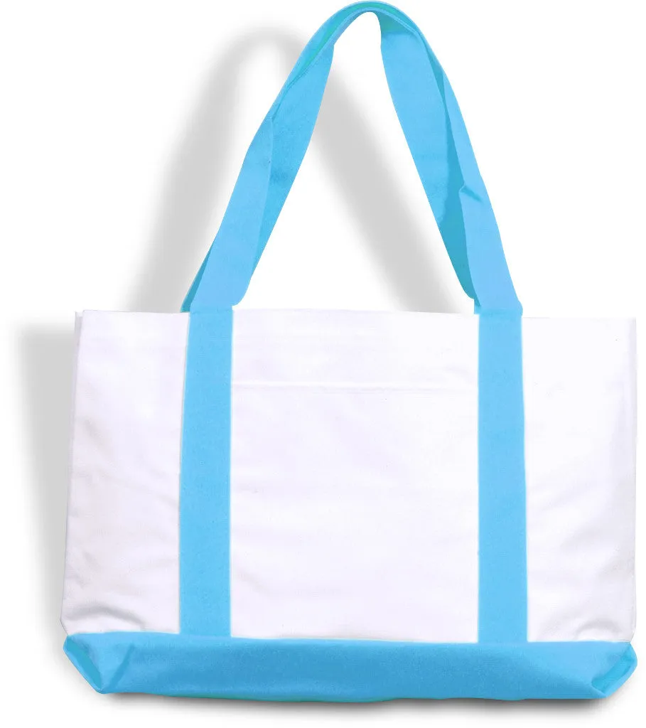 cruiser tote bag - skyblue Case of 48