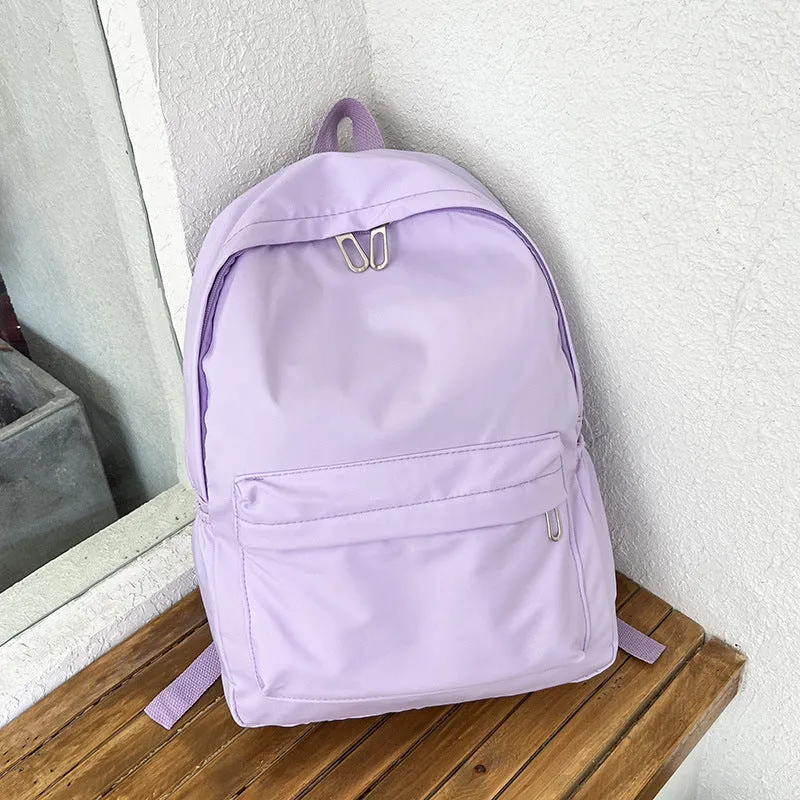 deanwangkt Factory Wholesale Backpack Nylon Ultra-Light Leisure Bag Japanese Large Capacity Travel Bag Junior High School Students Fashion Schoolbag