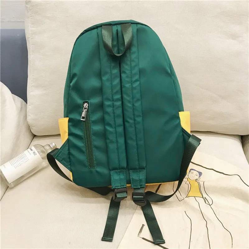 Deanwangkt Women Backpack For Teenage Girls Fashion Nylon School Bag Female Backbag Casual Large Capacity Travel Bag Mochilas K45