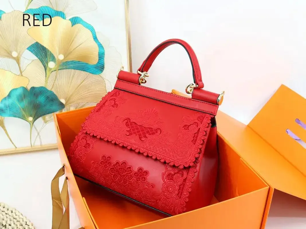 Elegant Hollow Design Handbag