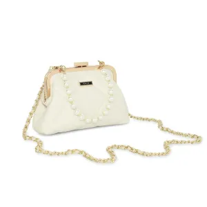 En-ji Haru Handbag - Ivory