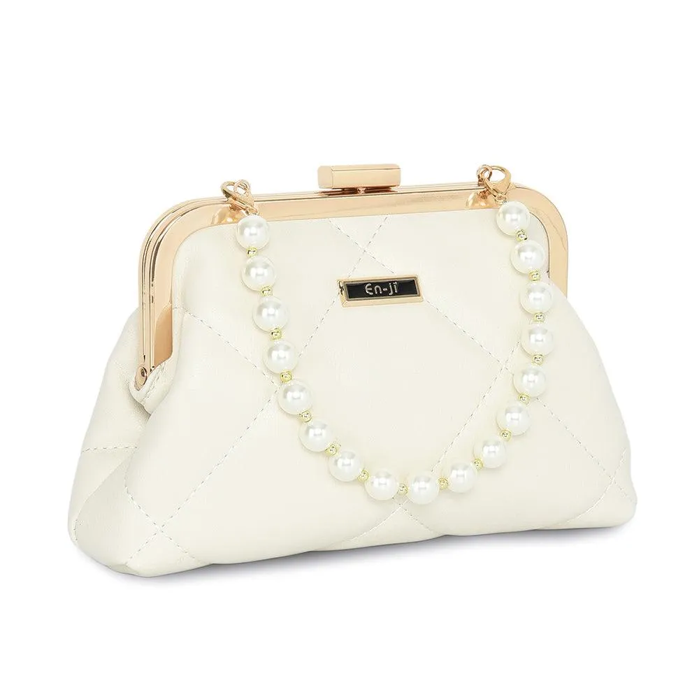 En-ji Haru Handbag - Ivory