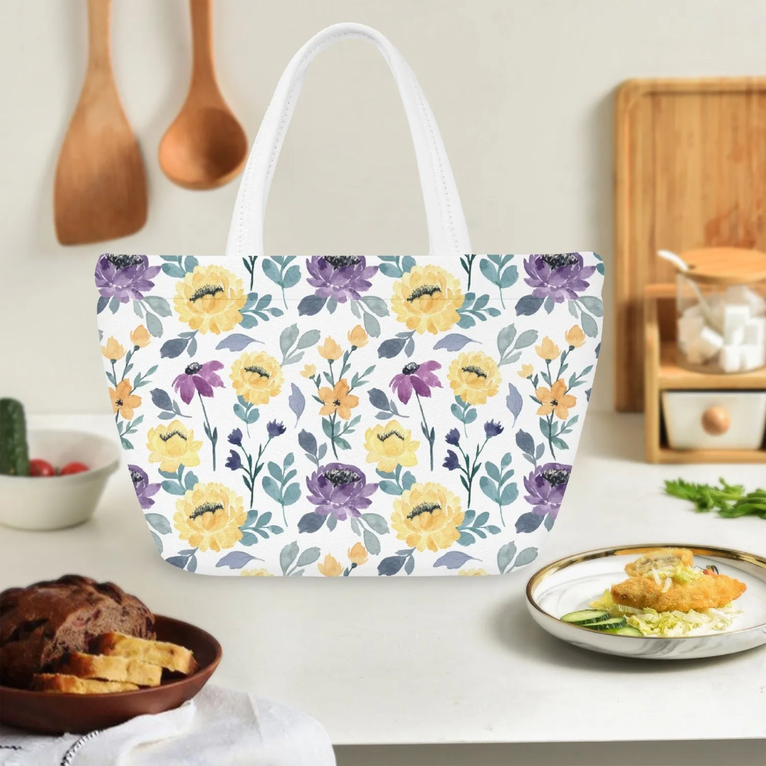 Floral Harmony Lunch bag