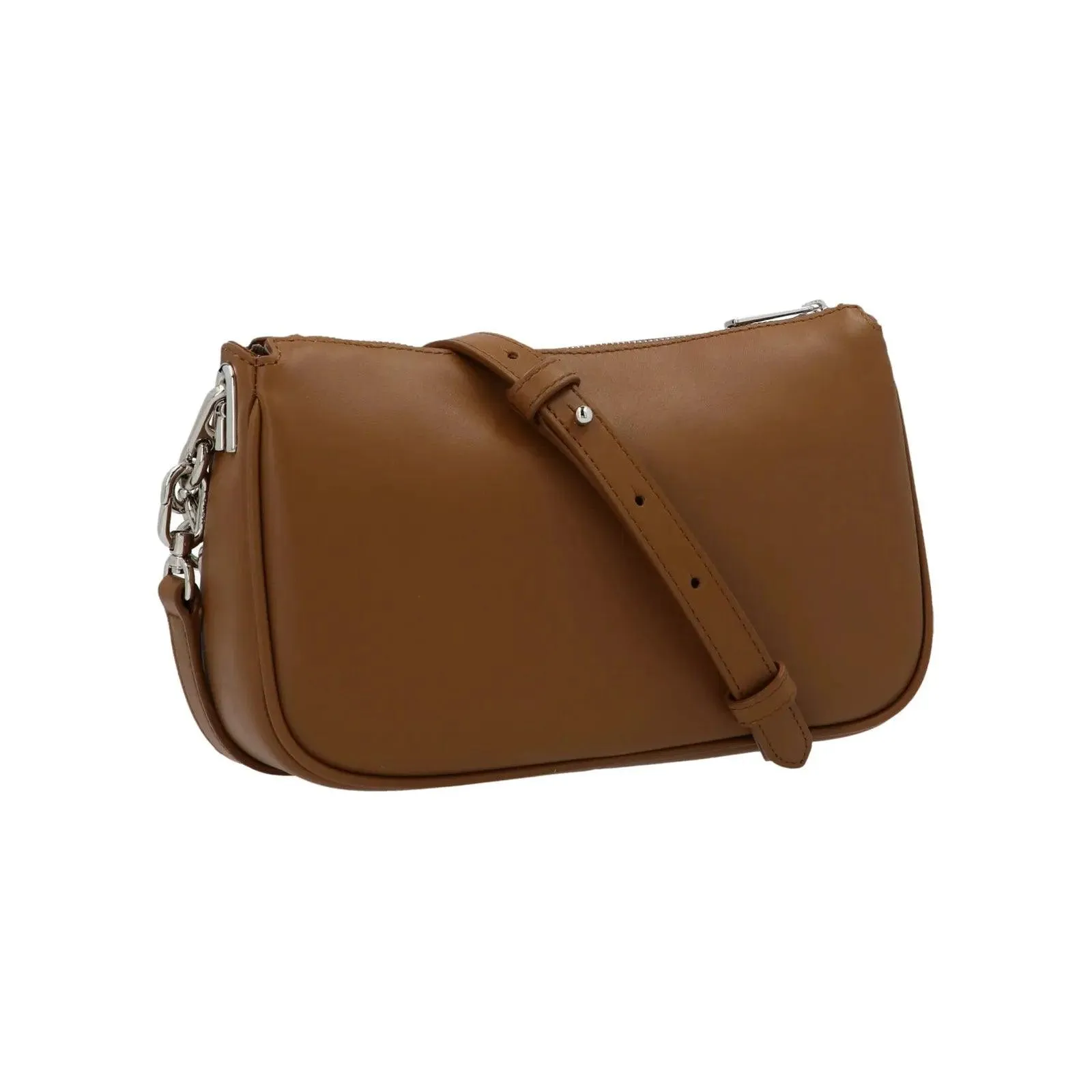 Furla 'Moon' Small Shoulder Bag - Cognac