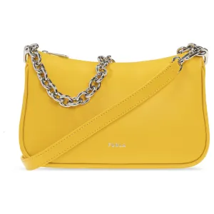 Furla Moon Small Shoulder Bag - Polline Yellow