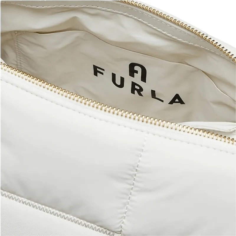 Furla Piuma Medium Shoulder Bag - Talco