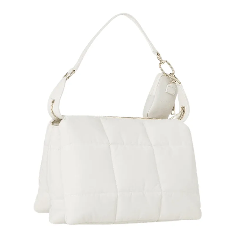 Furla Piuma Medium Shoulder Bag - Talco