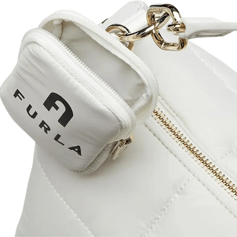 Furla Piuma Medium Shoulder Bag - Talco