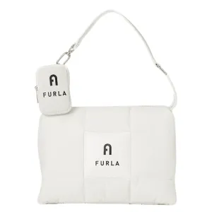 Furla Piuma Medium Shoulder Bag - Talco