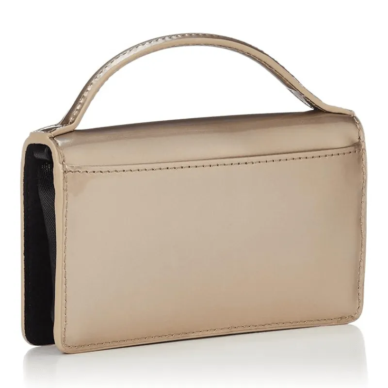 Furla Splendida Micro Crossbody Bag - Taupe Metal