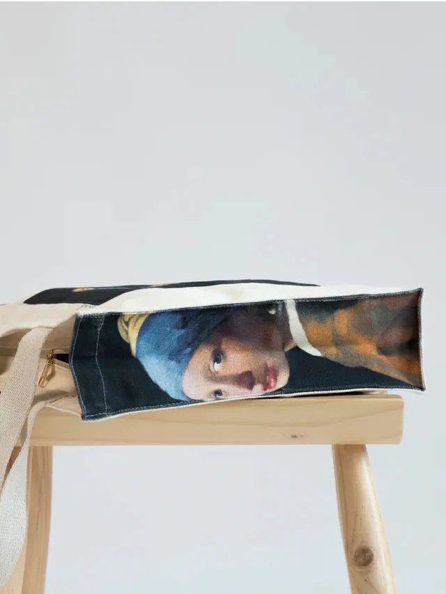 Girl with a Pearl Earring Johannes Vermeer - Tote Bag