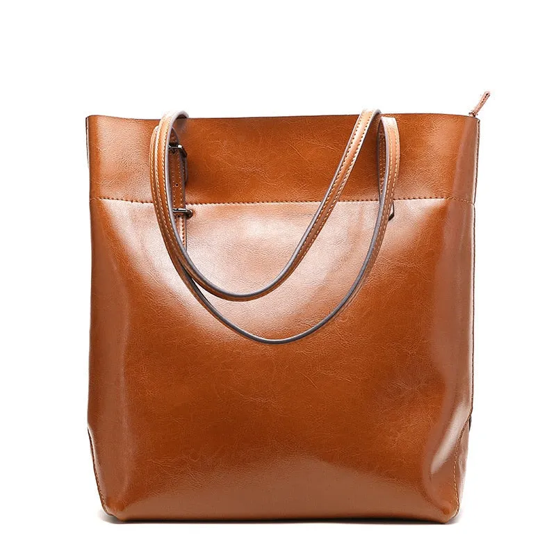 Handbag Women Genuine Leather Real leather Handbags