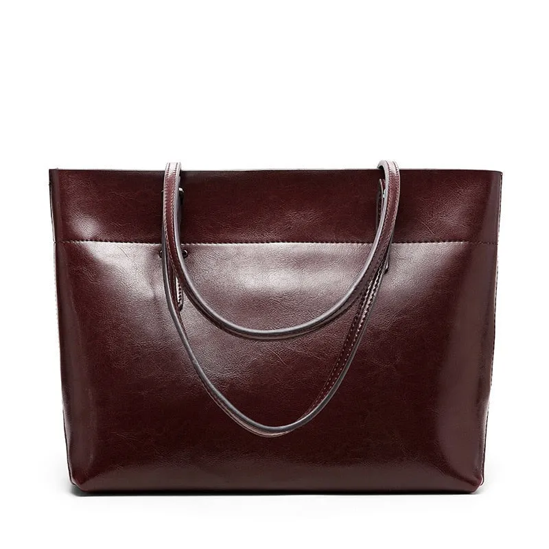 Handbag Women Genuine Leather Real leather Handbags