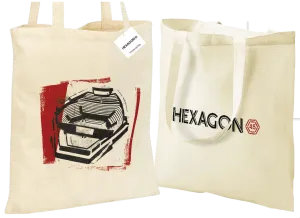 Hexagon 45 Tote Bag