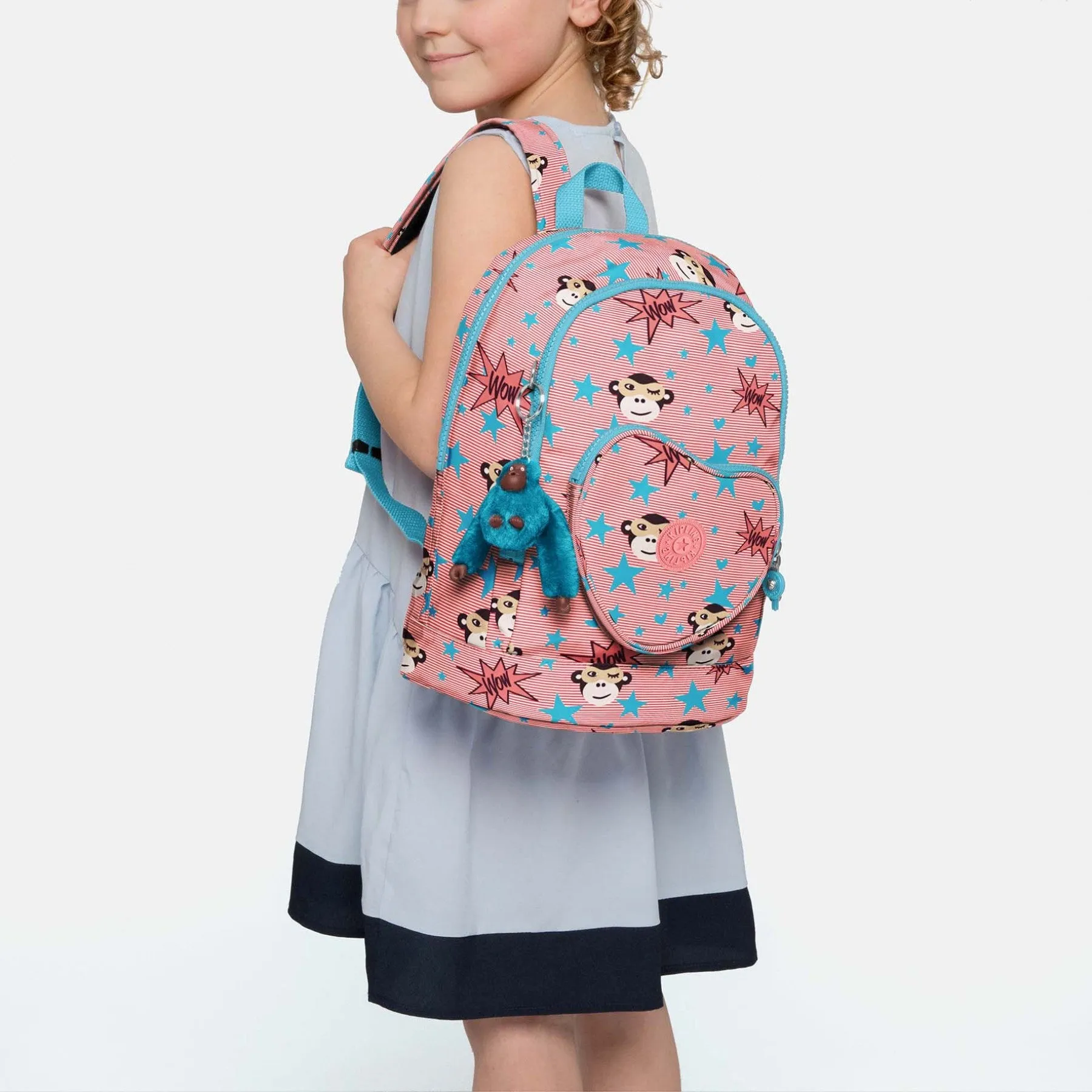 Kipling Heart Printed Kids Backpack - Toddler Girl