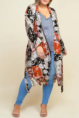 Kyoto Floral Patchwork Robe