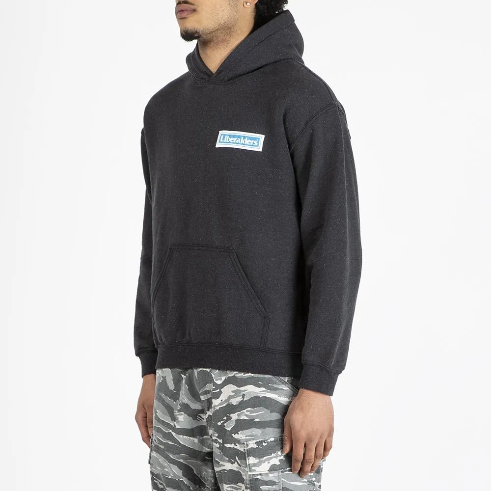 Liberaiders Patchwork Pullover Hoodie / Black