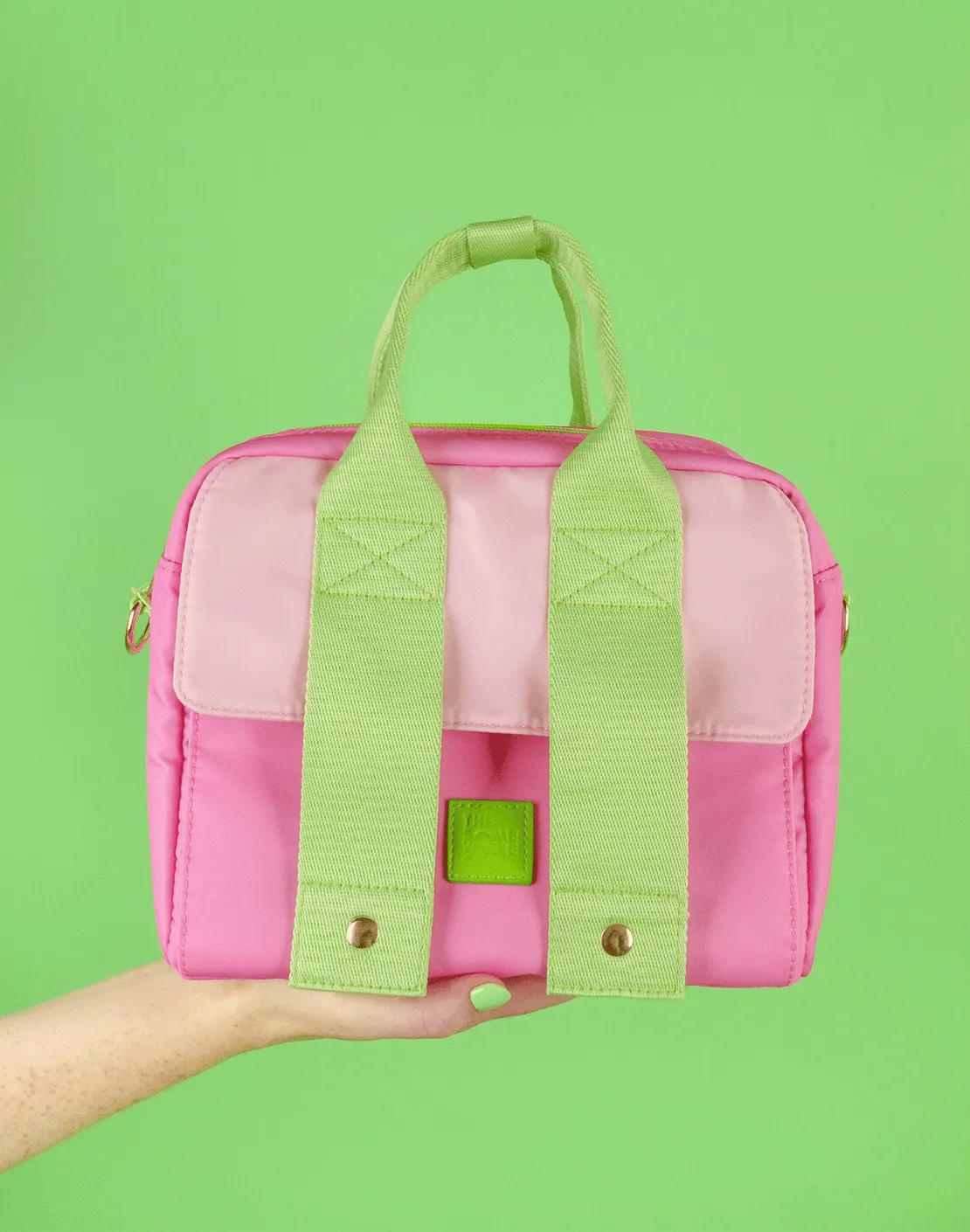 Lime Soda Lunch Tote