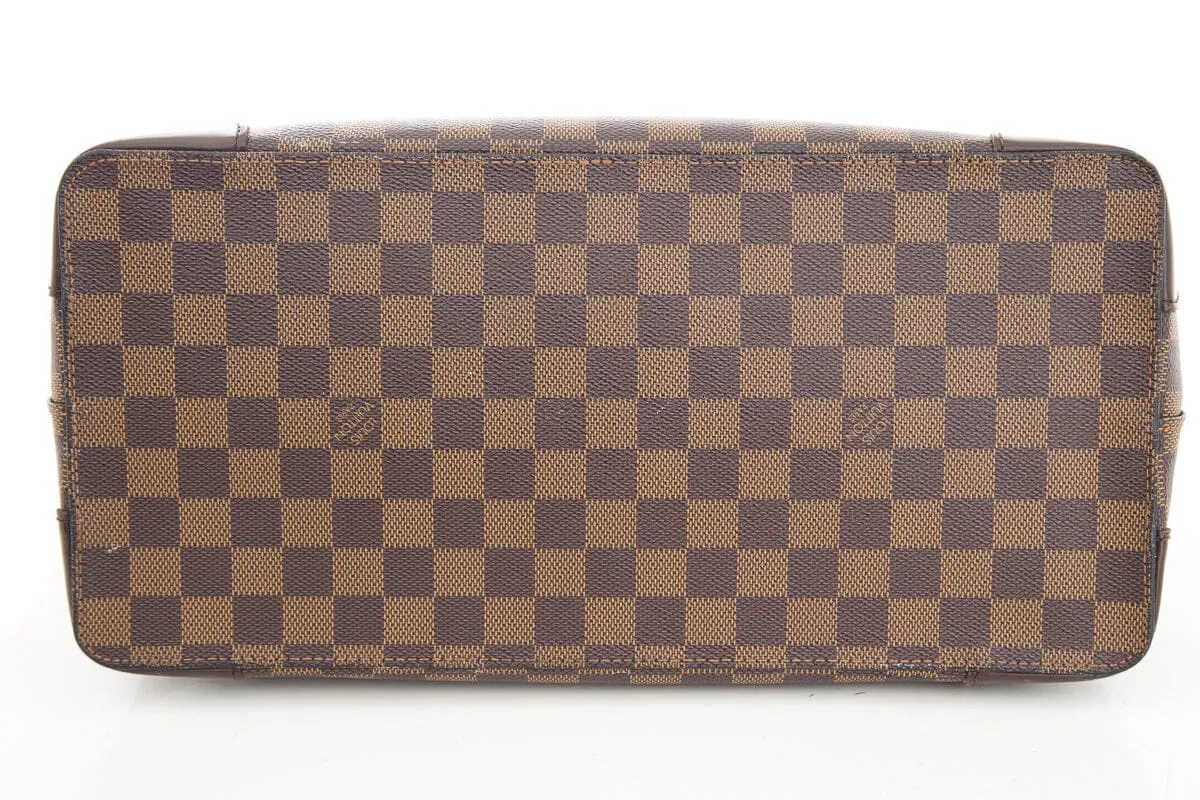 Louis Vuitton 2008 Brown Damier Ebene Hamstead Handbag