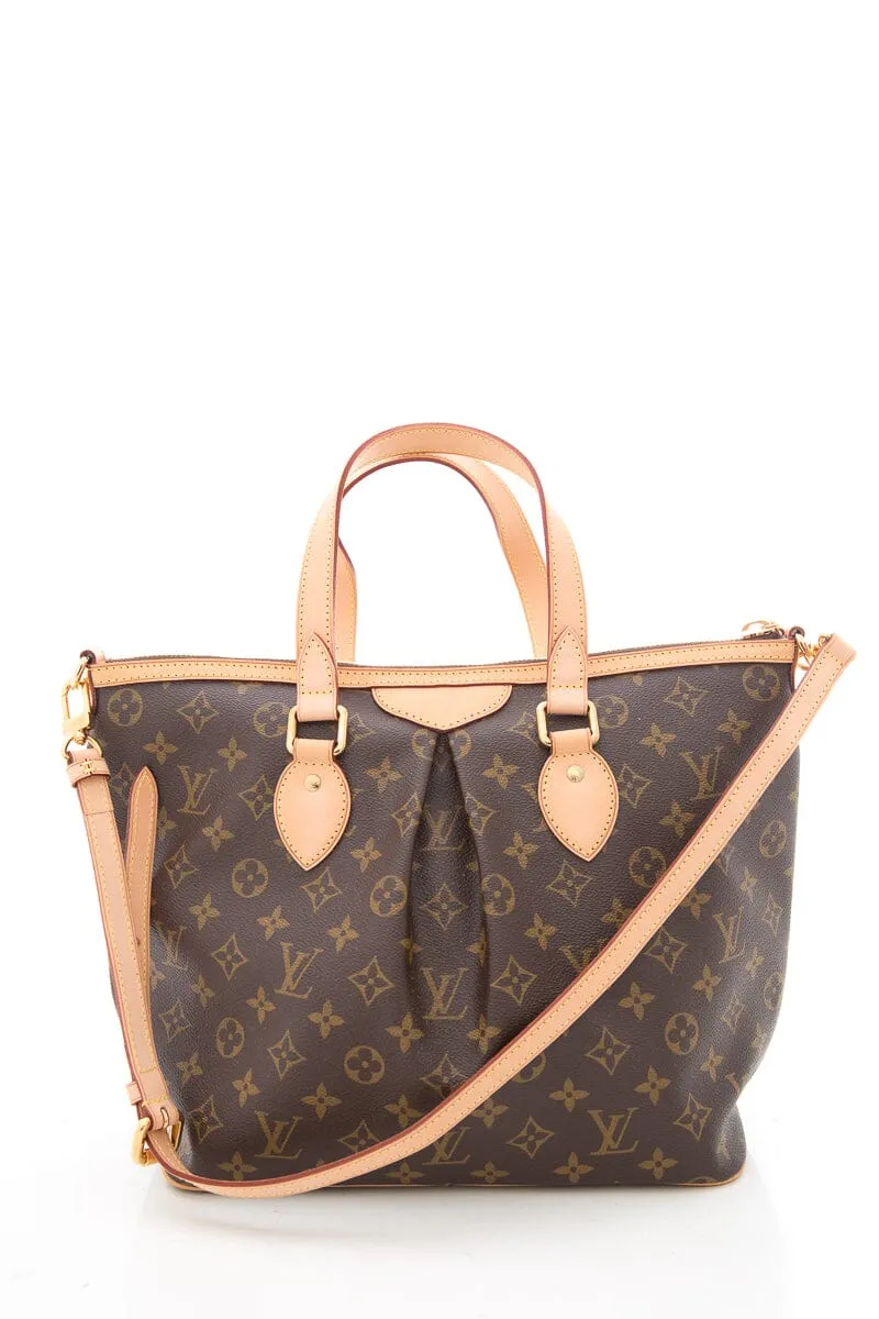 Louis Vuitton 2011 Brown Monogram Palermo Handbag