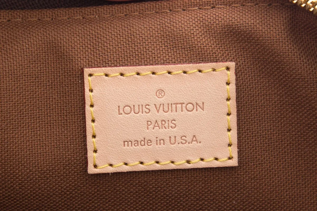 Louis Vuitton 2011 Brown Monogram Palermo Handbag