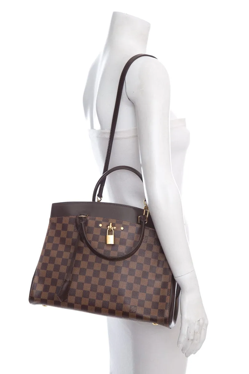 Louis Vuitton Damier Ebene Rivoli MM Handbag