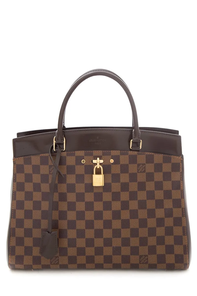 Louis Vuitton Damier Ebene Rivoli MM Handbag