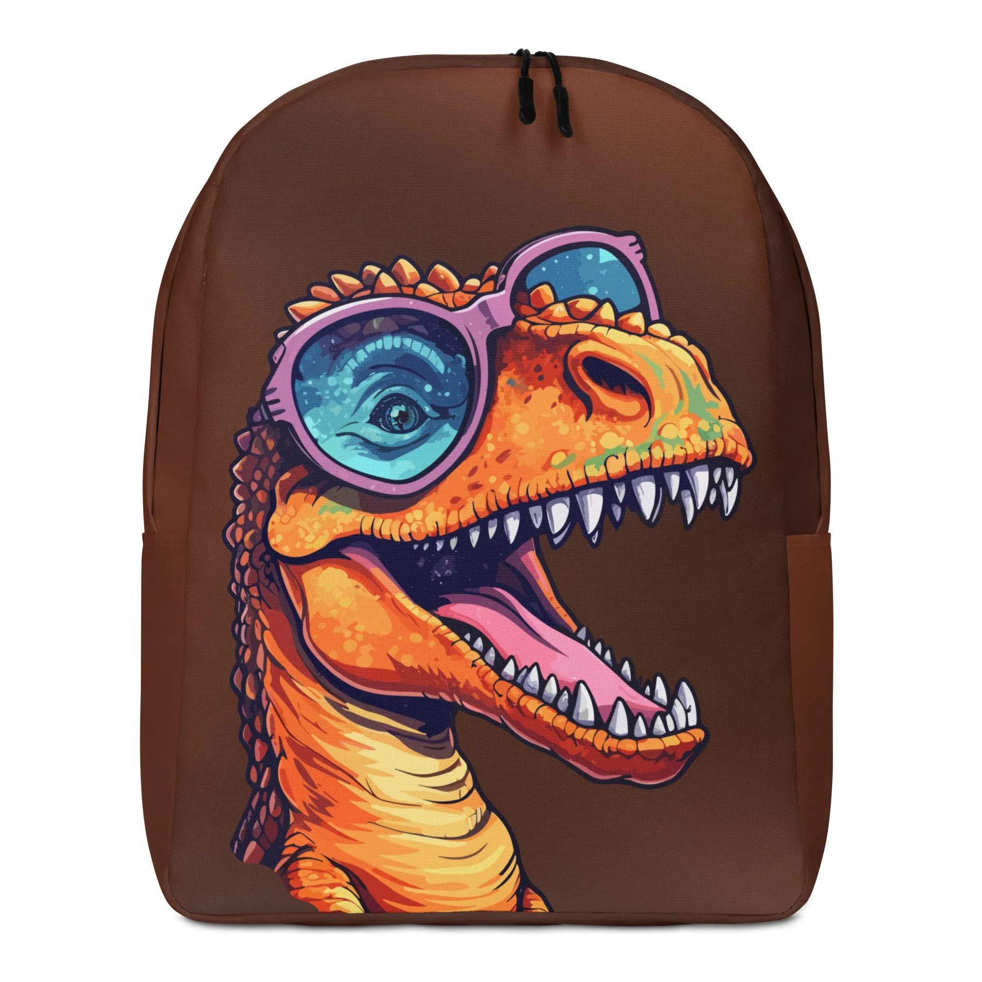 Minimalist Backpack Cool T-Rex Dinosaur