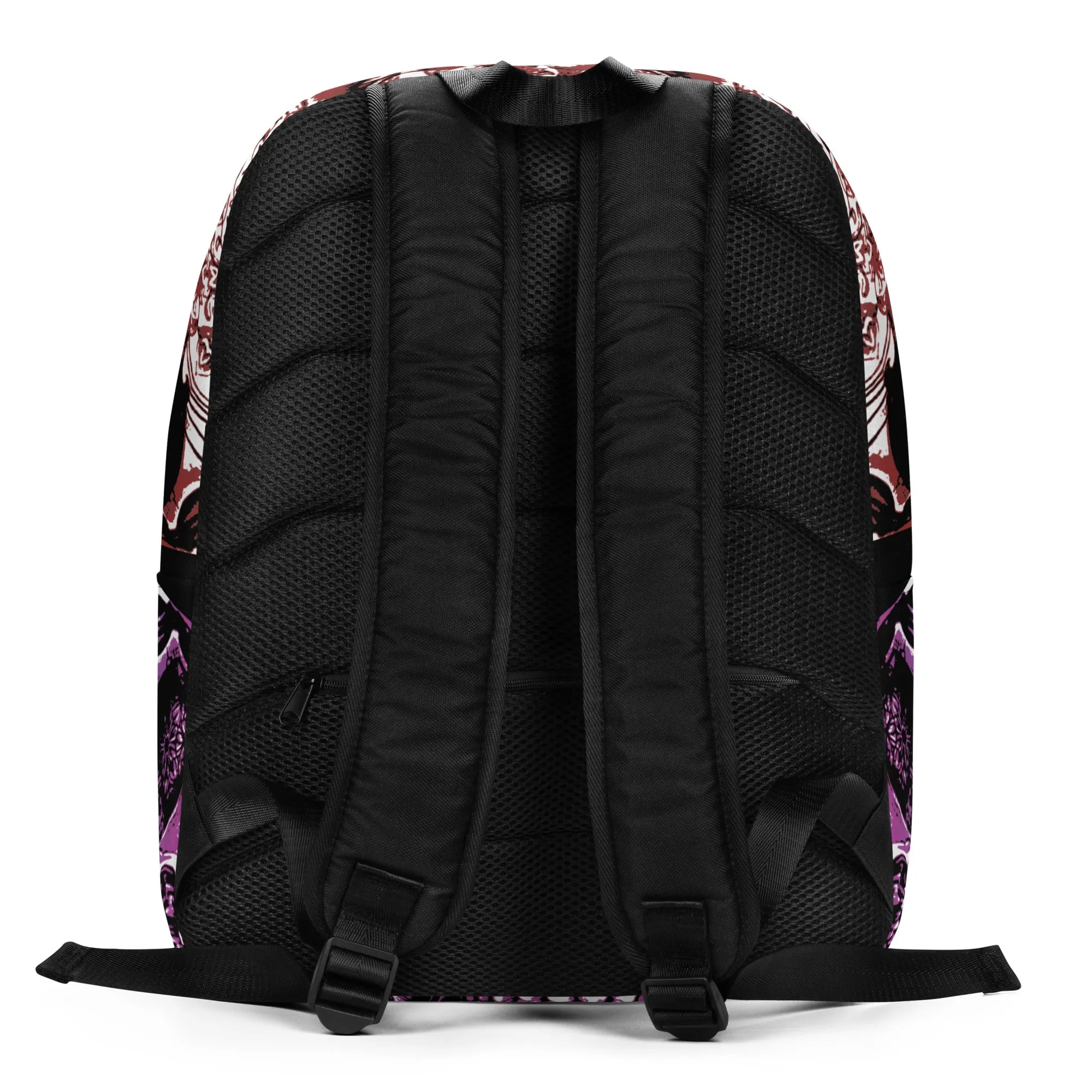 Minimalist Backpack Skulls Design