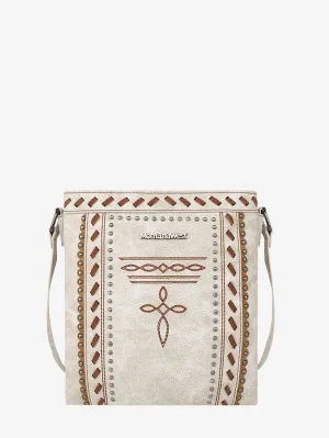 Montana West Whipstitch Studs Concealed Carry Crossbody