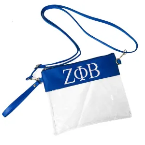 **NEW** Clear ZΦB Stadium Crossbody Bag