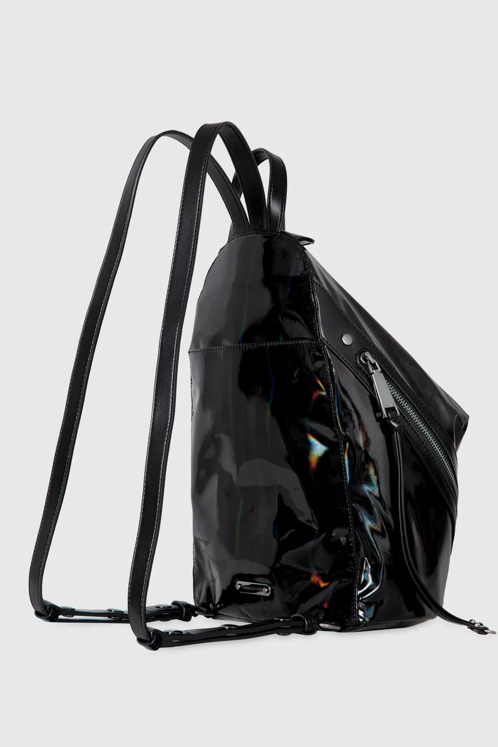 Nylon Medium Zip Julian Backpack