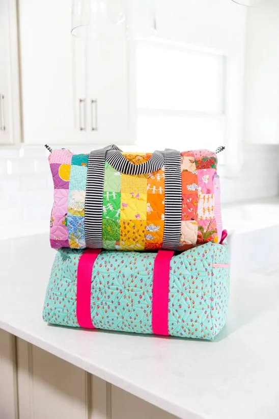 Patchwork Duffle Mini Tote Pattern