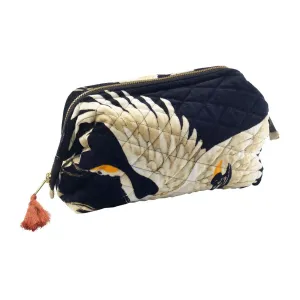 Stork Black Velvet Pouch - One Hundred Stars